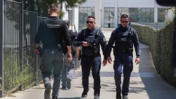 Suspected gunman aged 89 held in Greece after five wounded