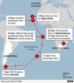 Cruise ship with hantavirus outbreak to sail to Canary Islands