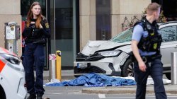 Two killed and many injured after car driven into crowd in German city of Leipzig