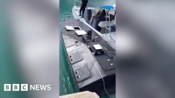 Greece conducts controlled blast of mystery naval drone explosives