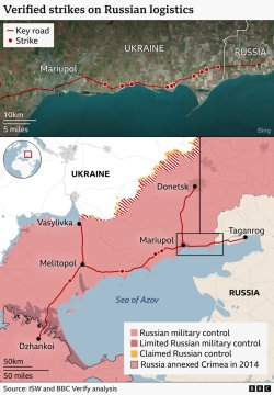 Ukraine using AI drones to strike vital convoys supplying Russian troops