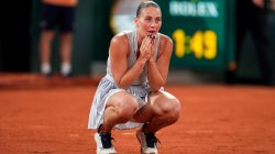 Kostyuk dedicates historic win to Ukraine
