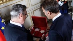 Starmer becomes first UK PM to receive top French honour