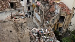 British national among six dead in building explosion close to Acropolis in Athens