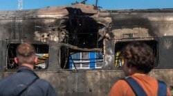 Fear and disruption for Ukraine's rail passengers as Russia escalates drone attacks