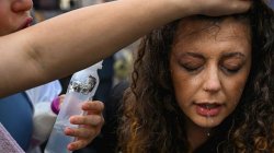 Anti-government protesters battle with police in Albania