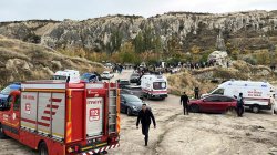 Rock collapse kills two in Turkey's Cappadocia, local media reports