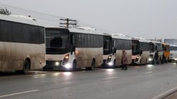 Evacuated Ukrainians from Russian-occupied Oleshky arrive in Belarus