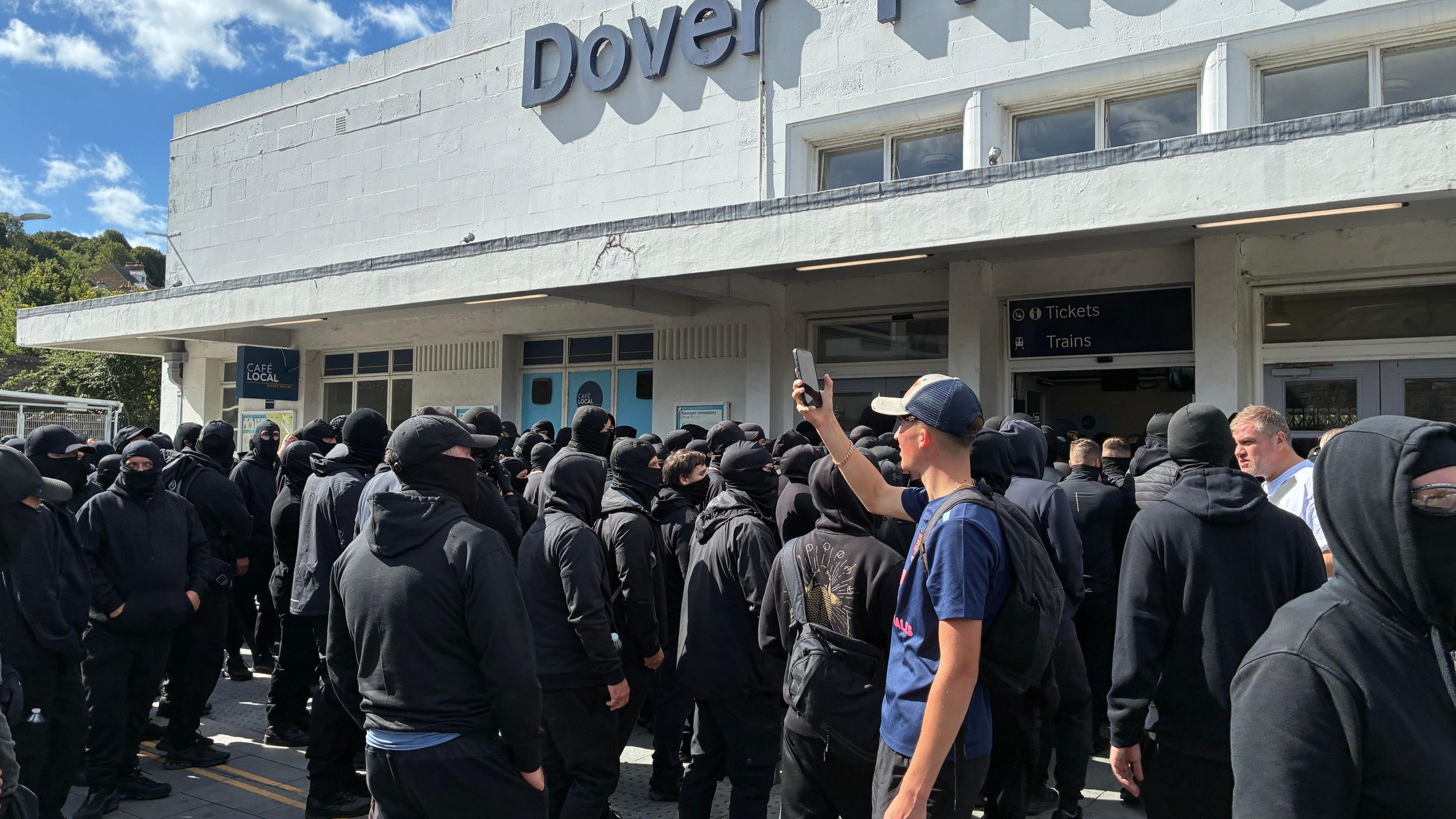 Disruption at Port of Dover due to 'stop the boats' protest