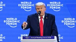 Faisal Islam: What it was like inside the room with Donald Trump at Davos
