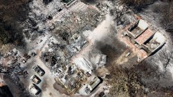 Firefighters battle wildfire as tens of thousands evacuated near Bordeaux
