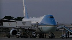 Trump hidden in catering truck in secret plane swap over Iran threat, reports say