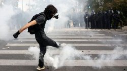 Tear gas in Paris and Marseille as school protests grow across France
