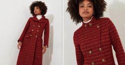 Joe Brown's long tweed coat reduced from £130 to £78 'screams' vintage Chanel