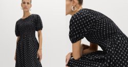 M&S cotton rich dress that 'covers tummy well' looks 'fabulous and very slimming'