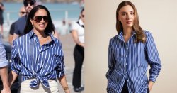 This £35 stripe shirt that channels Meghan Markle's spring look for over £300 less
