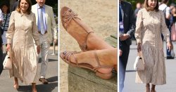 Carole Middleton's 'gorgeous and comfortable' summer sandals are back in stock
