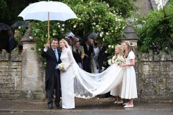 6 hidden details in Harriet Sperling’s wedding look you may have missed