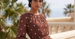 Roman dress with long sleeves praised by older shoppers for being 'very good value'
