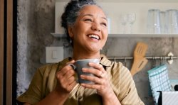 Woman 'feels great in late 50s' as 'scraggy neck is disappearing' with 55p-a-use buy