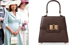 Carole Middleton’s handbag gets a chocolate brown makeover - shop the autumn must-have