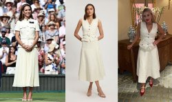 Save hundreds with stunning winter party dress inspired by Princess Kate’s iconic look