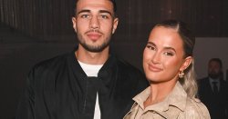 Tommy Fury confirms baby son's name on fight kit during Eddie Hall bout