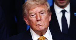 Trump’s most worrying health sign yet as he ‘wanders off’ before falling asleep