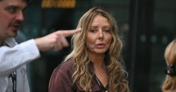 Carol Vorderman rushed to hospital after horror fall