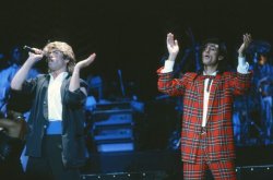 The sell-out Wham! concert at the height of their fame where the audience remained seated