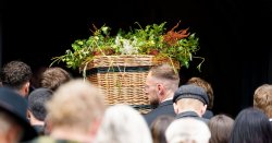 Celebrities turn out in force for music legend Glen Hansard's funeral