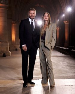 David Beckham praises wife Victoria as Brooklyn snubs Paris fashion show