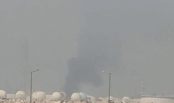Saudi oil refinery up in smoke as as huge fire burns amid Houthi strikes