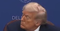 Donald Trump 'falls asleep' in public again as health fears soar - 'He's not ok'