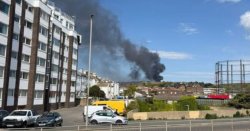 Brighton fire LIVE: Whitehawk blaze erupts in seaside town - smoke seen for miles