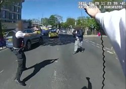 Police release body cam footage of moment suspect detained after Golders Green stabbing