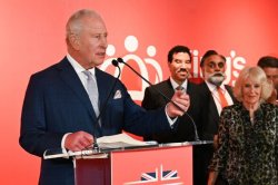 King Charles quips 'not another speech' as he makes wry joke about his health