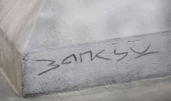 'New Banksy' spotted in Waterloo Place as flag-bearing statue appears in London