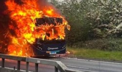 Humber Bridge LIVE: Bus fire erupts closing bridge and sparking A15 traffic delays