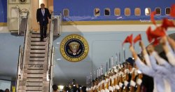 Trump China LIVE: President immediately sparks health fears upon arrival - 'Can't walk'