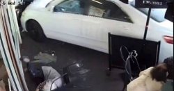Car ploughs into diners at busy Melbourne pavement café leaving two women hospitalised