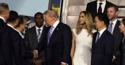 Trump in China coverage halted for 'medical emergency' as anchor demands 'call a doctor'