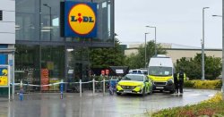 Police rush to Lidl branch as man dies outside Minehead supermarket