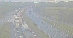 M56 and M57 traffic LIVE: Rush hour chaos on 2 major motorways - lanes shut and delays