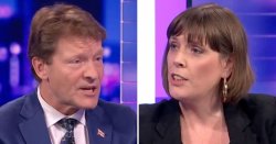 Richard Tice in furious Peston clash with Jess Phillips over Nigel Farage