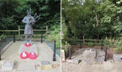 French memorial to British WW2 heroes stolen days before it's meant to host D-Day service