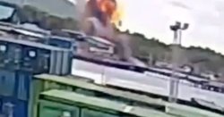 WW2 bomb explodes with five dead and three missing as 20ft blast causes horror shockwaves