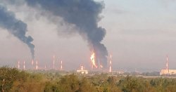 Russia burning as Ukraine launches huge attack with new missiles
