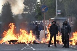 Warning to anyone who takes part in UK protests today