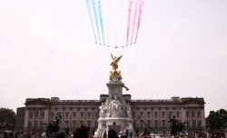 Full list of planes at Trooping the Colour 2026 - impressive Flypast map revealed